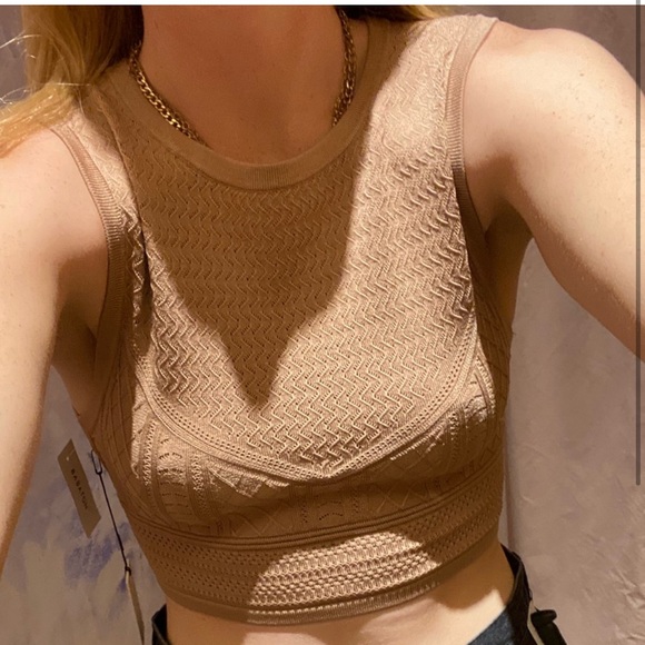 Babaton Pointelle Tank - Cream - Picture 8 of 16